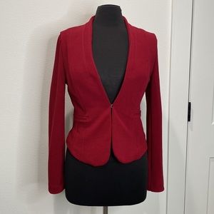 Fitted Burgundy Blazer by Windsor